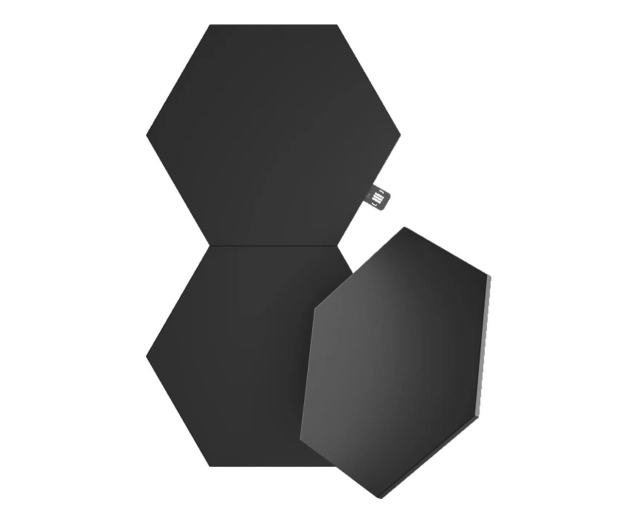 Nanoleaf Shapes Hexagons Expansion Pack czarny (3 sztuki) - 1267166 - zdjęcie
